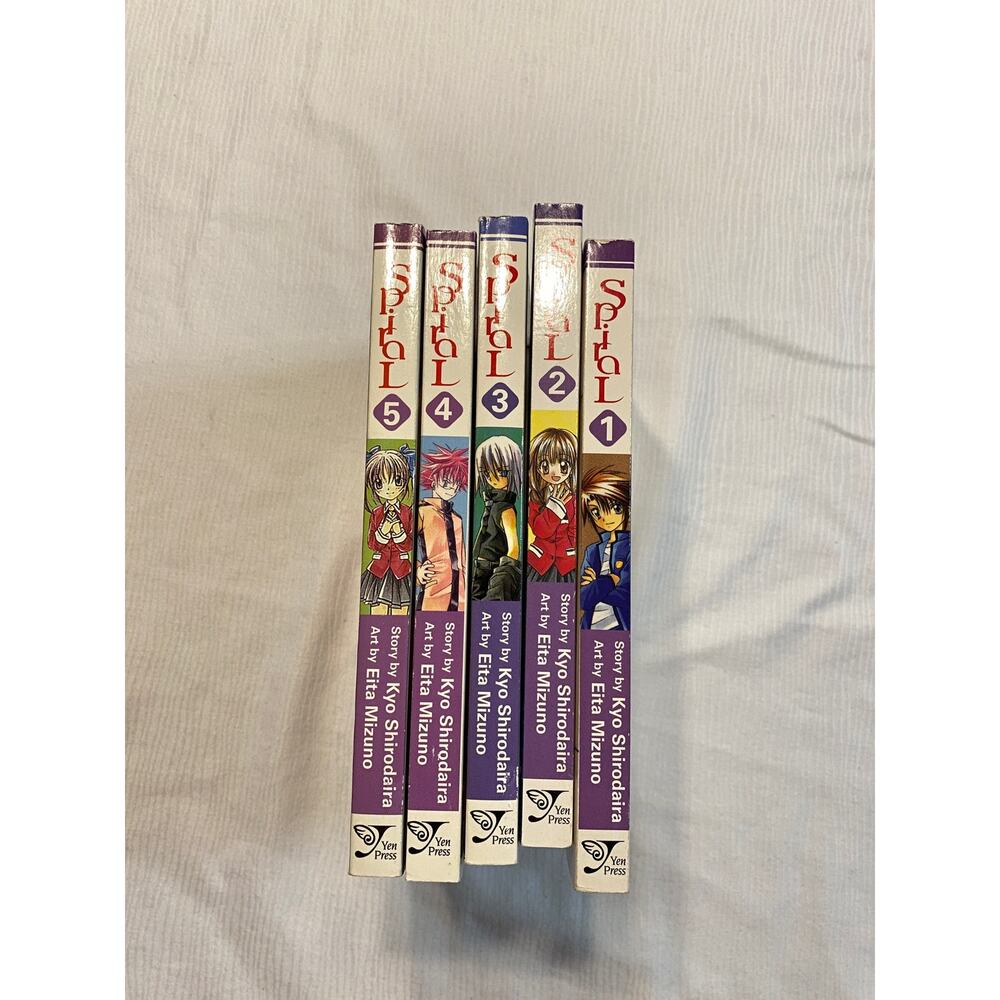 Spiral: The Bonds of Reasoning Vol 1-5 Manga Lot Yen Press Shirodaira Mizuno